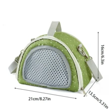 仓鼠背带、松鼠携带包、刺猬户外包、蜜袋鼯、小猫、蜥蜴宠物斜挎包 - 彩色 - 查看 8