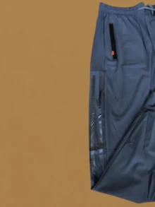 Men's Quick-Drying Ice Silk Pants, Comfortable, Quick-Drying, Academic Sportswear - Flint Stone - View 2