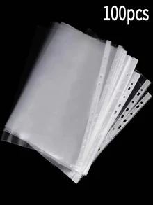 Micas For A4 Folder With 11 Perforations Loose Leaf Cover School Folder Protection Back To School - A4 - View 1