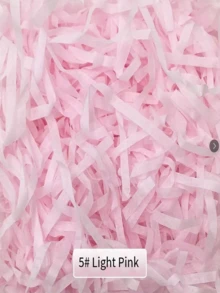 Rafia de alta calidad, adecuada como relleno para regalos festivos, regalos de cumpleaños y decoraciones para celebraciones - Multicolor - Ver 15