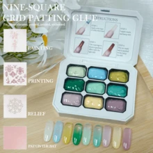 Simwey Christmas Forest-Themed 9-Color Snap Nail Polish, Suitable For Christmas Trees, Reindeer-Colored Nail Art Accents, DIY Nails, Nail Salon Designs, No Wiping Needed, Gentle On Nails, Christmas Gift, A Gift For Women. - 橄欖綠 - 查看 8