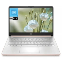 HP 14" HD Business Laptop,  Processor N150, 4GB RAM, 128GB UFS,  Graphics, Wi-Fi 6, Windows 11 Home, Pale Rose Gold - 淡玫瑰金 - 查看 1