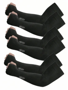 3 Cặp/1 Cặp Tay áo chống tia UV Unisex, Tay áo làm mát nén thể thao, Thích hợp làm quà tặng cho bạn bè hoặc gia đình Tay áo giữ ấm mùa thu - B - Xem 15