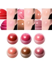 Rom&nd JUICY ROLL CHEEK 06 BARE GRAPE，蜜桃色，裸色，活力四射，奶油质地，融化，柔雾妆效，轻盈不粘腻，不干燥，舒适持久，提亮肤色，唇颊两用，多用途，迷你装，韩国彩妆，韩国化妆品，礼品，8.4克/0.30盎司。 - 06 BARE GRAPE - 查看 5