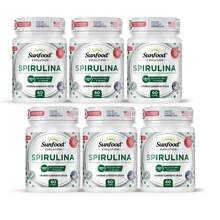 KIT 4 UN SPIRULINA 1800MG 60 CAPS SUNFOOD EVOLUTION