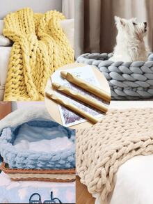 Ganci da uncinetto in bambù di grandi dimensioni - 15mm/20mm/25mm, manico extra largo, per realizzare coperte all'uncinetto e altri grandi progetti di maglia