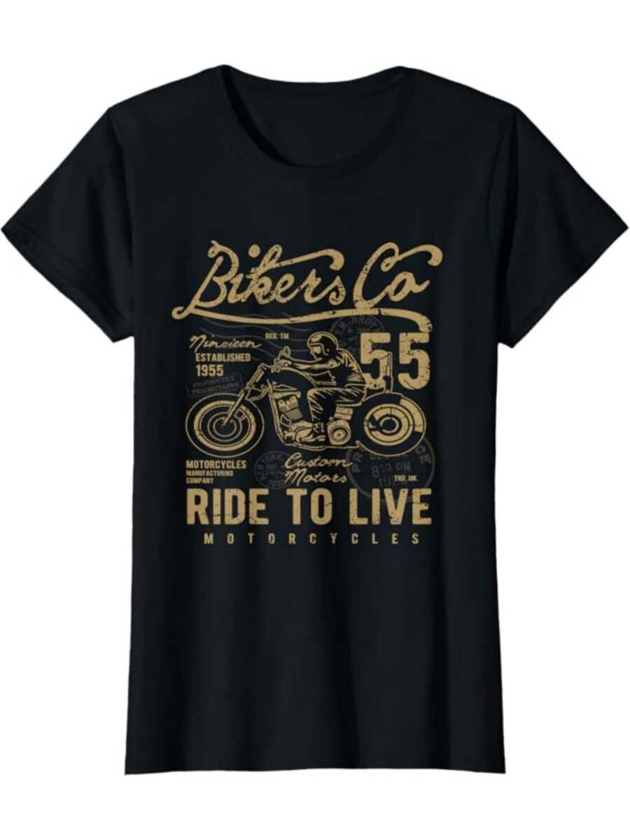 Women T-Shirts - 黑色 - 查看 1