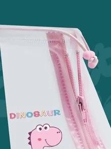 1双儿童白色防水鞋套，学生户外雨鞋套，耐磨鞋套，防水雨靴