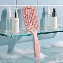 Fluffy High Crown Hair Comb, A Hair Styling Artifact Exclusive For Women, Long Hair Styling, Massage Meridian Airbag Ribbed Cushioned Comb