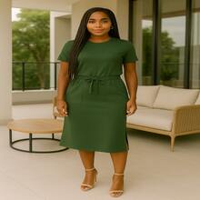 Helena Set: Perfect For Those Who Love Chic, Practical Fashion Full Of Personality. - 軍綠色 - 查看 2