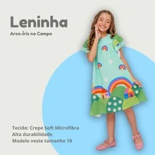 Children's Dress Girl  Themed Enchanted Garden Bees Butterflies Graduation Fashion Blogger Fresh For Party Birthday Everyday Casual Teen Girl's Clothing Wedding Printed Loose Summer Floral - 綠色 - 查看 3