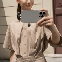 DJI Mic Mini (2 transmissores + 1 receptor + estojo de carregamento), microfone de lapela sem fio compatível com iPhone/câmera/dispositivos Android, ultraleve, qualidade de áudio detalhada, bateria com duração de 48 horas, cancelamento de ruído, controle automático de ganho, ideal para vlogs e transmissões ao vivo. - 2 TX + 1 RX - Ver 8