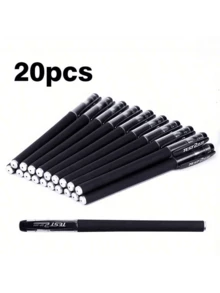 0.5 Mm Black Gel Pen For Office And Study, Business Pen, Graded Ink Ball Pen, Smooth Writing, Office And Exam Ball Pen, Executive Gel Pen Set - màu đen - Xem 12