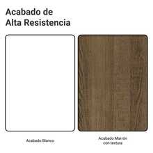 Cocina Integral Completa Modular Madesa 310cm Glamy Madesa Color Blanco/Marrón 01 - Blanco y Marrón - Ver 10