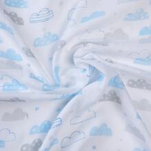 Papi Luxury Double Fabric Diaper 5 Units - 100% Cotton - With Hem - Boy - View 4