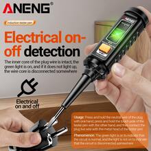 Screwdriver ANENG B15 One Word Electronic Screwdriver Induction Test Pen High Brightness Color Light AC Voltage Tester Professional Test Tools