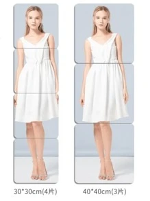 4/6/8 件方形镜面墙贴，2 毫米厚亚克力材质 3D 镜面墙砖，适用于客厅、卧室、厨房、浴室。 - 彩色 - 查看 8