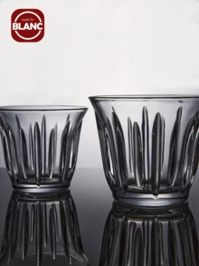 Taza de barista para café con leche de 90ml-200ml, taza de vidrio para café y té, clásica y elegante para la mesa de comedor - transparente - Ver 3