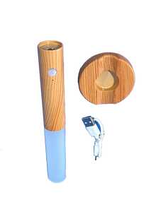 1 pieza Luz decorativa nocturna inalámbrica LED recargable por USB con sensor magnético, adecuada para escaleras, armarios, pasillos y otros escenarios - Multicolor - Ver 11