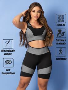 TARELLES Women Sports Sets - Blanco - Ver 2