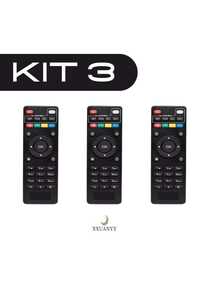 kit 2 Controle Remoto infravermelho Para Tv Botões Inteligentes Box Aparelho Completo - KIT 3 - Visão 7