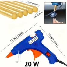 35pcs Dent Puller Kit, Adjustable Golden Dent Remover Tools, Paintless Dent Repair Kit Dent Lifter Puller For Car Large & Small Ding Hail Dent Removal - 美規A型插(110-127V) - 查看 3