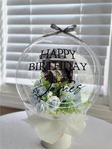 1 بالون شفاف مخصص لعيد الميلاد، بالون فتاة عيد الميلاد، بالون ملصق اسم فينيل مخصص - بالون حفلة، بالون عيد الميلاد، بالون ورق ملون، زفاف، اسم وصف وظيفة وصيفة العروس، بالون اسم مخصص لعيد الميلاد للبالغين، هدية، كرة بوم بوم لحفلة عيد الميلاد الشخصية المحلاة، ديكور المنزل، جو عيد الميلاد في المنزل، تذكار - متعدد الألوان - مشاهدة 3