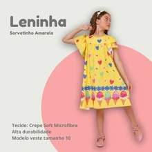 Children's Dress Girl  Themed Enchanted Garden Bees Butterflies Graduation Fashion Blogger Fresh For Party Birthday Everyday Casual Teen Girl's Clothing Wedding Printed Loose Summer Floral - 芥末黃 - 查看 3