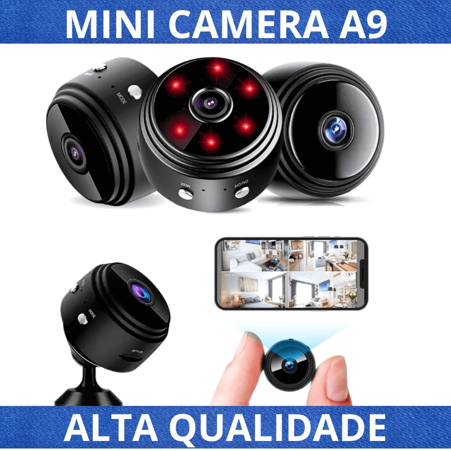 Kit 10, Kit 6 kIT 2 Mini cameras A9 Full Hd Qualidade