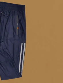 Women's Sports Pants With Elastane - Comfort And Flexibility For Physical Activities - 水瓶藍 - 查看 2
