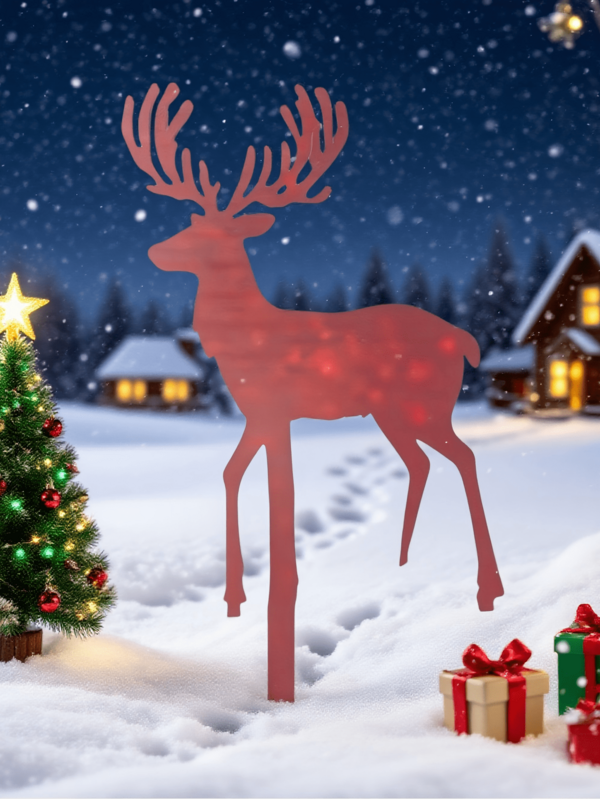 Christmas Exclusive Premium Ground Stake, Cross-Border Supply Reindeer/Christmas Tree
