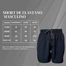 Men's Tactel Shorts With Simple Elastane - Black - View 2