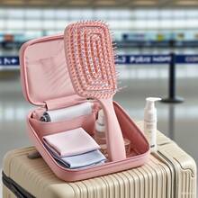 Fluffy High Crown Hair Comb, A Hair Styling Artifact Exclusive For Women, Long Hair Styling, Massage Meridian Airbag Ribbed Cushioned Comb