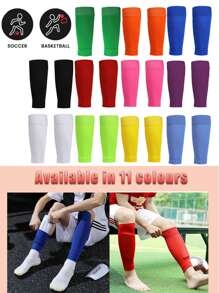 1/2/3pairs Calf Compression Sleeve - Leg Compression Socks For Shin Splint Pain Relief - Men, Women, Runners - Calf Guard For Running, Cycling, Maternity, Travel, Nurses ,Footless Flight Socks,Flight, Hiking, Cycling - Multicolor - View 2