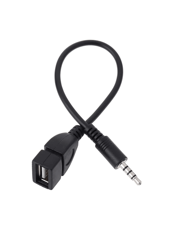 Aux Audio Cable To Usb, Usb To 3.5mm Adapter, Car Audio Cable Otg, 3.5mm Jack Adapter For Car