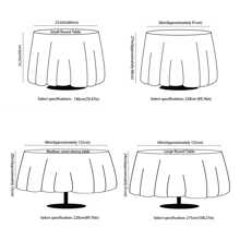 Round Table Cover 228cm/275cm Wedding Banquet Decorative Tablecloth, For Outdoor And Indoor Decoration, Fabric Weight 100g Satin Tablecloth, Party, Hotel, Wedding Decoration, Dining Tablecloth