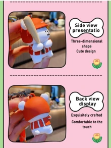 Maltese Sports Event Series Keychain Pendant, Official Licensed Adorable Figurine with Sports-Themed Design, High-Quality PVC Material, 3D Collectible Toy in Various Styles Including Tennis, Badminton, Baseball & More, Perfect for Bags, Key Keys & Deiftd, IdSuny the Slens, Daily Geal, Dailys） Accessories, Great for Collectors & Sports Enthusiasts, Compact Size for Easy Carrying, Available in Multiple Colorful Options, Add a Fun & Whimsical Touch to Any Outfit or Space - 彩色 - 查看 6