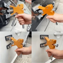 35pcs Dent Puller Kit, Adjustable Golden Dent Remover Tools, Paintless Dent Repair Kit Dent Lifter Puller For Car Large & Small Ding Hail Dent Removal - 美規A型插(110-127V) - 查看 5