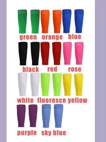 1/2/3pairs Calf Compression Sleeve - Leg Compression Socks For Shin Splint Pain Relief - Men, Women, Runners - Calf Guard For Running, Cycling, Maternity, Travel, Nurses ,Footless Flight Socks,Flight, Hiking, Cycling - Multicolor - View 30