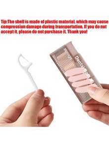 Automatyczny dozownik wykałaczek z szybkim otwieraniem, wysokiej jakości przenośny pojemnik na nić dentystyczną, prostokątne pudełko do przechowywania wykałaczek do domu lub biura - Wielokolorowe - Zobacz 7