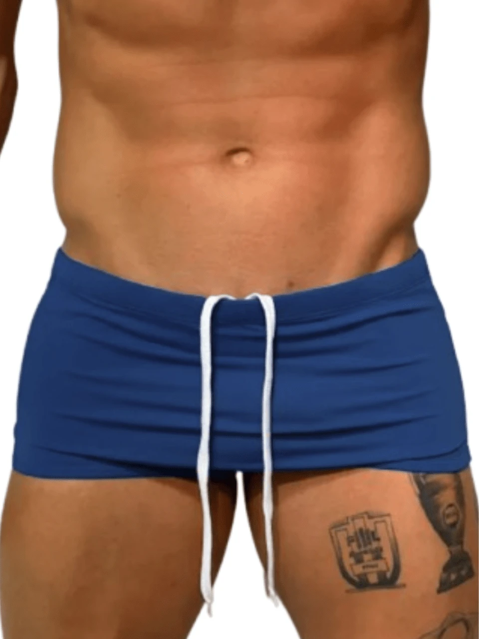 Men's Boxer Briefs With UV+50 Protection, Premium, Fully Lined - DARK BLUE - View 1
