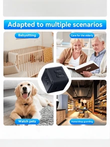 1080P HD Night Vision, X2 Smart Surveillance Camera, 2MP Wireless WiFi Indoor/Outdoor, Remote Mobile View, Motion Detection Alarm, TF Card Storage, Low Power Long Lasting, Waterproof & Dustproof, Security Camera - Multicolor - View 5