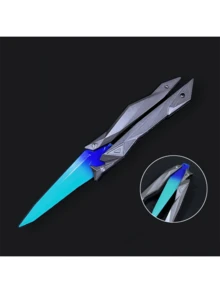 3D 打印蝴蝶爪重力刀 - 减压玩具，适合角色扮演和户外游戏，圣诞节、万圣节、生日的理想礼物，练习和训练的有趣玩具 - 彩色 - 查看 8