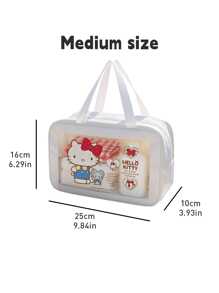 Sanrio Characters Multi-Functional Waterproof Storage Bag, Cosmetic Bag, Swimming Bag, Cute Cartoon Design for Daily Use & Swimming, Large Capacity for Toiletries & Accessories,容易Stylish & Practical Bag - 彩色 - 查看 19
