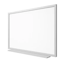 Pizarrón Magnético Blanco 30x60 cm | para pared, Ideal para Notas, Tareas y Recordatorios | Superficie de Borrado en Seco + Kit de Instalación - S - Ver 2