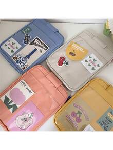 Ins Niche Design Sense Apple 14 Inch Laptop Bag Cute Girl Heart Transparent Tablet IPad 11 Inch Storage Inner Bag, Handheld Protective Case (Card Not Included) - Multicolor - View 3