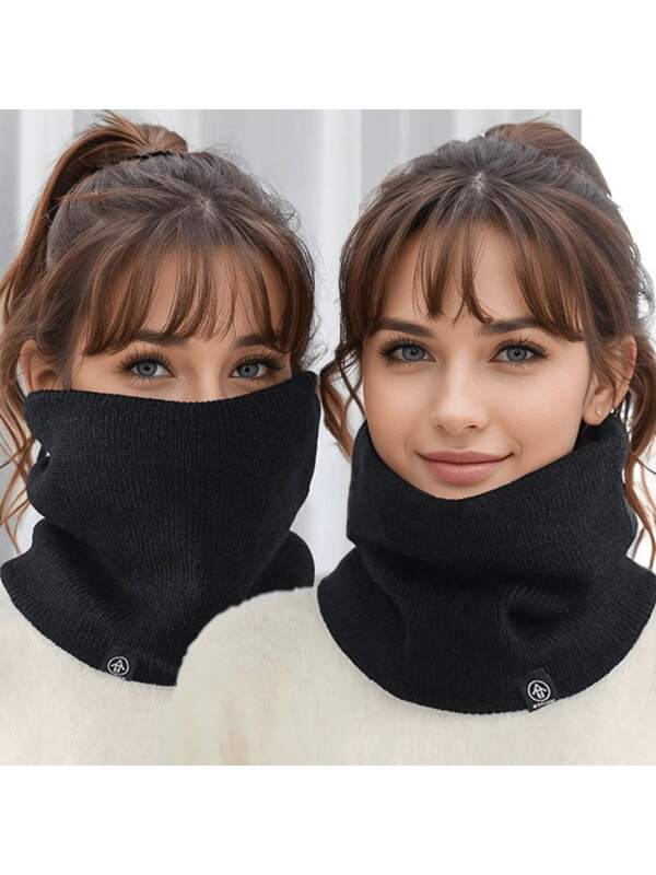 Máscara de proteção multifuncional, cachecol para esportes ao ar livre, protetor de pescoço IPC para inverno, homens, esqui, cachecol para pescoço e rosto, cachecol de lã para homens, máscara de proteção, cachecóis grossos à prova de vento para proteção contra o frio