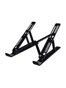 Laptop Stand - Foldable Iron Notebook Stand - 黑色 - 查看 2