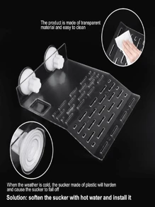 1pc Transparent Turtle Basking Platform, Turtle Tank Basking Ramp, Turtle Climbing Platform, Rest Platform, Suction Cup High Water Level Rest, Deep Water Floating Island Basking Platform (Suction Cup Accessories Style Random)