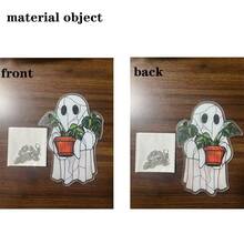 1pc 2D Acrylic Light Catcher - Gothic Style Halloween Decor For Home, Bedroom, Living Room Wall Decoration (Non-Glass Material), 2D Flat